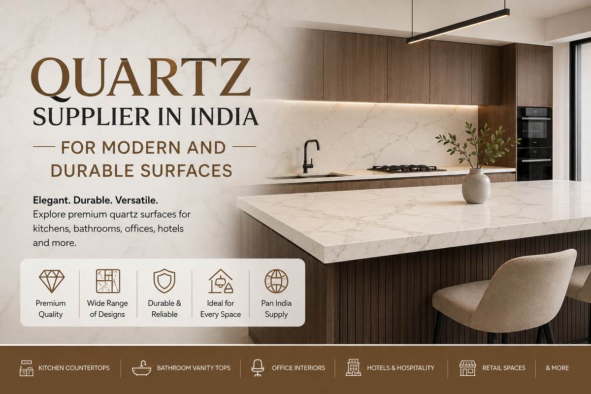 Quartz Supplier in India | Hindustan Marble Tiles